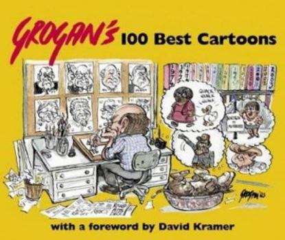 Paperback Grogan's 100 Best Cartoons Book