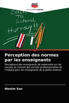Paperback Perception des normes par les enseignants [French] Book