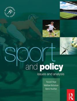 Hardcover Sport and Policy Book