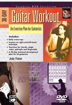 DVD 30-Day Guitar Workout: An Exercise Plan for Guitarists, DVD Book