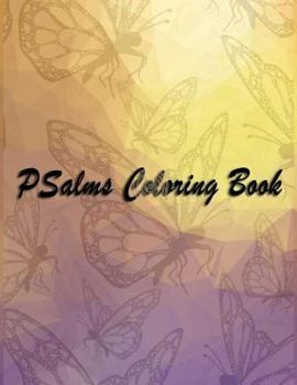 Paperback Psalms Coloring Book: Bible Verses Psalm In Color Large Print Book