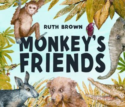 Hardcover Monkey's Friends Book