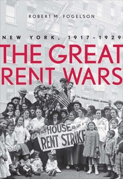 Hardcover Great Rent Wars: New York, 1917-1929 Book
