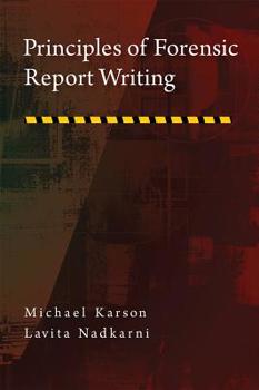 Hardcover Principles of Forensic Report Writing Book