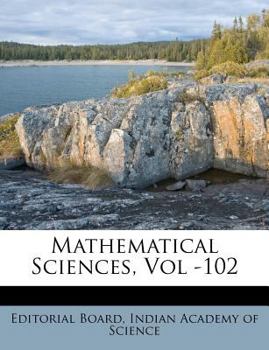 Paperback Mathematical Sciences, Vol -102 Book