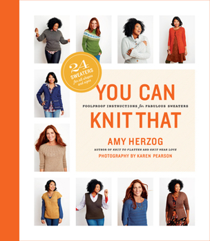 Paperback You Can Knit That: Foolproof Instructions for Fabulous Sweaters Book
