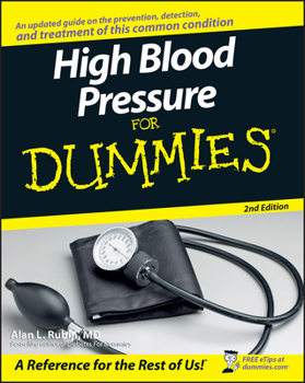 Paperback High Blood Pressure for Dummies Book