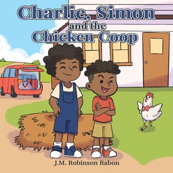 Paperback Charlie, Simon, and the Chicken Coop [Large Print] Book