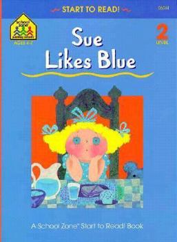 Paperback Sue Likes Blue Book