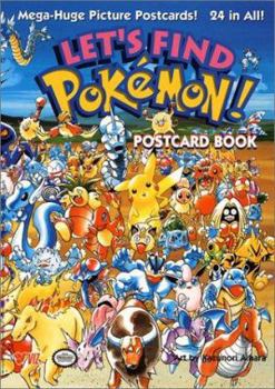 Paperback Let's Find Pokemon! Postcard Book