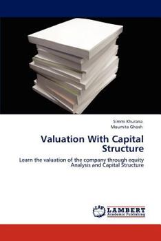 Paperback Valuation with Capital Structure Book