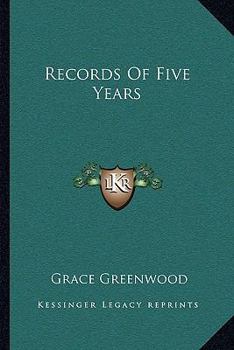 Paperback Records Of Five Years Book