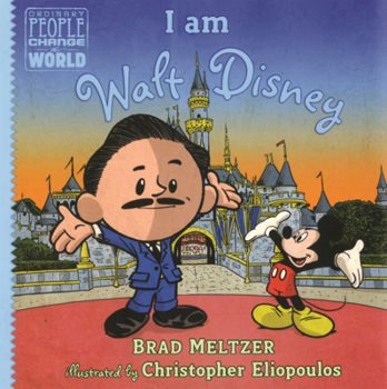 Library Binding I Am Walt Disney Book