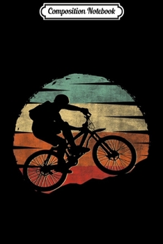 Paperback Composition Notebook: Vintage MTB - Retro Mountain Bike Journal/Notebook Blank Lined Ruled 6x9 100 Pages Book