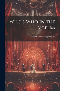 Paperback Who's who in the Lyceum Book