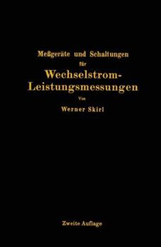 Paperback Meßgeräte Und Schaltungen Für Wechselstrom-Leistungsmessungen [German] Book