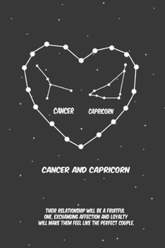 2020 The Astrology of Love between  cancer and capricorn : horoscope,love, relationship and compatibility: Lined Notebook / journal gift, 110 pages, 6x9 inches, matte finish cover