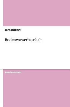 Paperback Bodenwasserhaushalt [German] Book