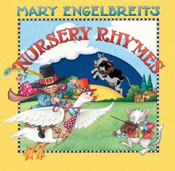 Hardcover Mary Engelbreit's Nursery Rhymes: A Mini Animotion Book