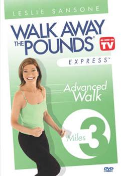 Hardcover Leslie Sansone: Walk Away The Pounds Express - Advanced Walk Book