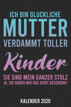 Paperback Kalender 2020: Gl?ckliche Mutter A5 Kalender Planer f?r ein erfolgreiches Jahr - 110 Seiten [German] Book