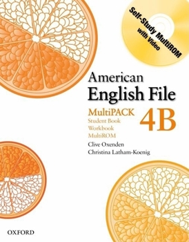 Paperback American English File MultiPACK 4B [With CDROM] Book