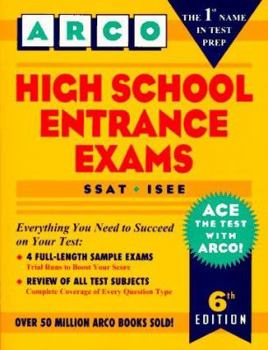 Paperback High School Entrance Exams: SSAT, ISEE Book