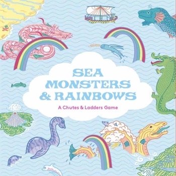 Board Game Sea Monsters & Rainbows: A Chutes & Ladders Game Book