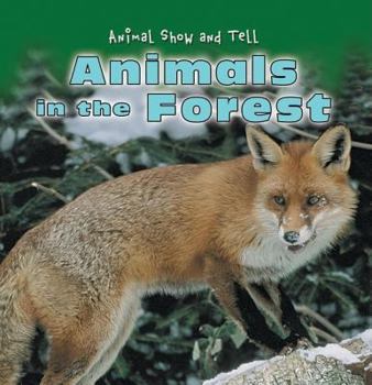 Library Binding Animals in the Forest Book