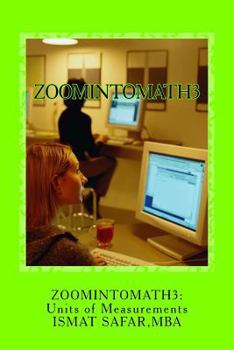 Paperback zoomintomath4: Units Of Measurements: Charts and Exercises Book