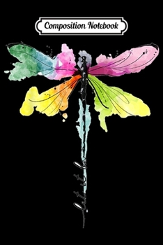 Composition Notebook: let it be let it be dragonfly  Journal/Notebook Blank Lined Ruled 6x9 100 Pages