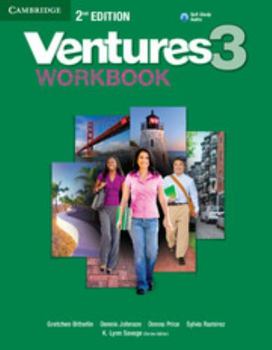 Paperback Ventures Level 3 Workbook [With CD (Audio)] Book