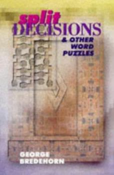 Paperback Split Decisions & Other Word Puzzles Book