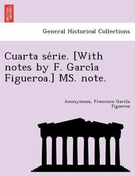 Paperback Cuarta Se Rie. [With Notes by F. Garci a Figueroa.] Ms. Note. Book