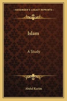 Paperback Islam: A Study Book
