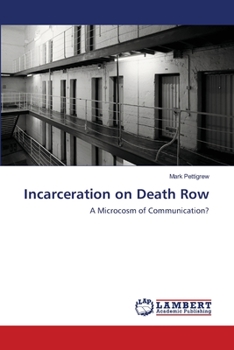 Paperback Incarceration on Death Row Book