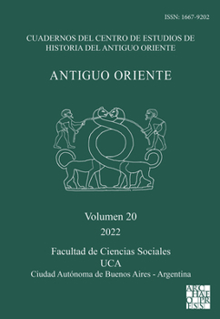 Paperback Antiguo Oriente: Vol. 20 2022 [Spanish] Book