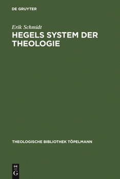 Hardcover Hegels System der Theologie [German] Book