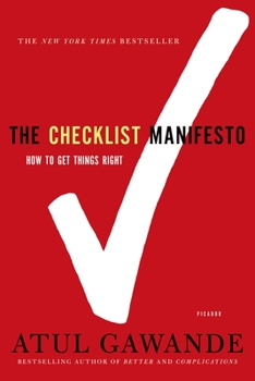 Paperback The Checklist Manifesto: How to Get Things Right Book