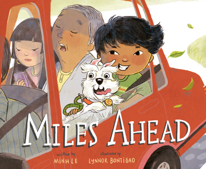 Library Binding Miles Ahead Book
