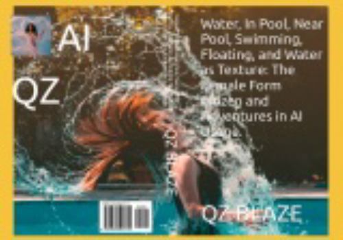 Water, In Pool, Near Pool, Swimming, Floating, and Water as Texture: The Female Form Frozen and Adventures in AI Usage.
