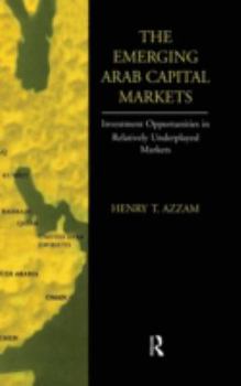 Hardcover Emerging Arab Capital Markets Book