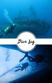 Paperback Dive Log: Scuba Diver-Logbook Book