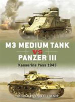 Paperback M3 Medium Tank Vs Panzer III: Kasserine Pass 1943 Book