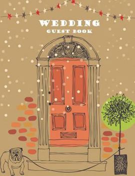 Wedding Guest Book: Email Address Book And Contact Book, with A-Z Tabs Address, Phone, Email, Emergency Contact, Birthday 120 Pages large print 8.5" x 11"