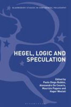 Hardcover Hegel, Logic and Speculation Book