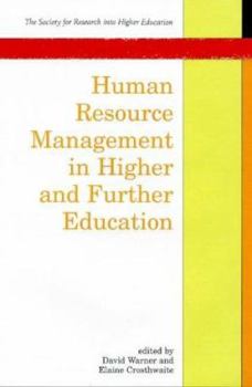 Paperback Human Resource Management in Higher and Further Education Book