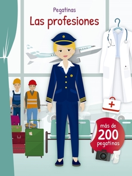 Pegatinas - Las profesiones (Picarona) (Spanish Edition)