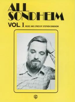 Paperback All Sondheim, Volume 1 Book
