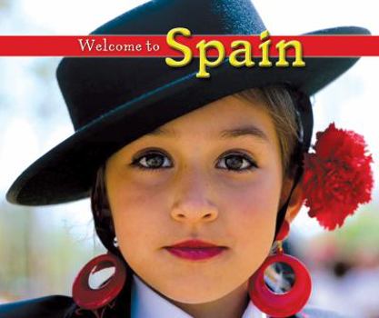 Library Binding Welcome to Spain Book